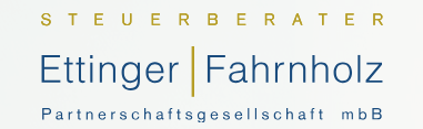 Logo Ettinger_Fahrnholz Steuerberater Partnerschaftsgesellschaft mbB